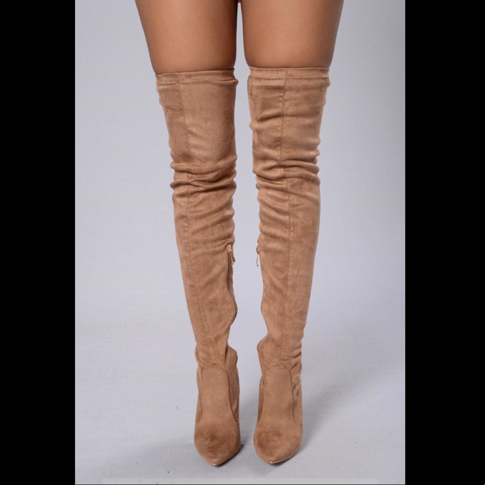 Over The Knee Suede Boots